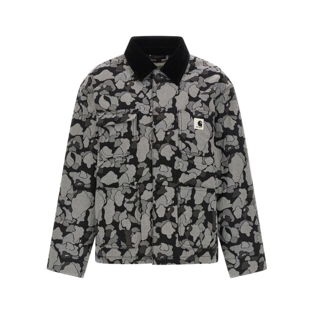 Carhartt Wip Gray Cotton Full-Length Women's Jacket